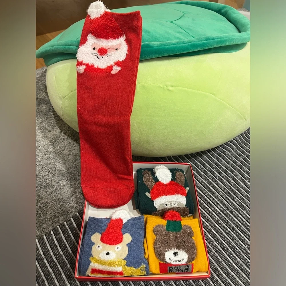 Christmas gift box(4 pairs of socks)